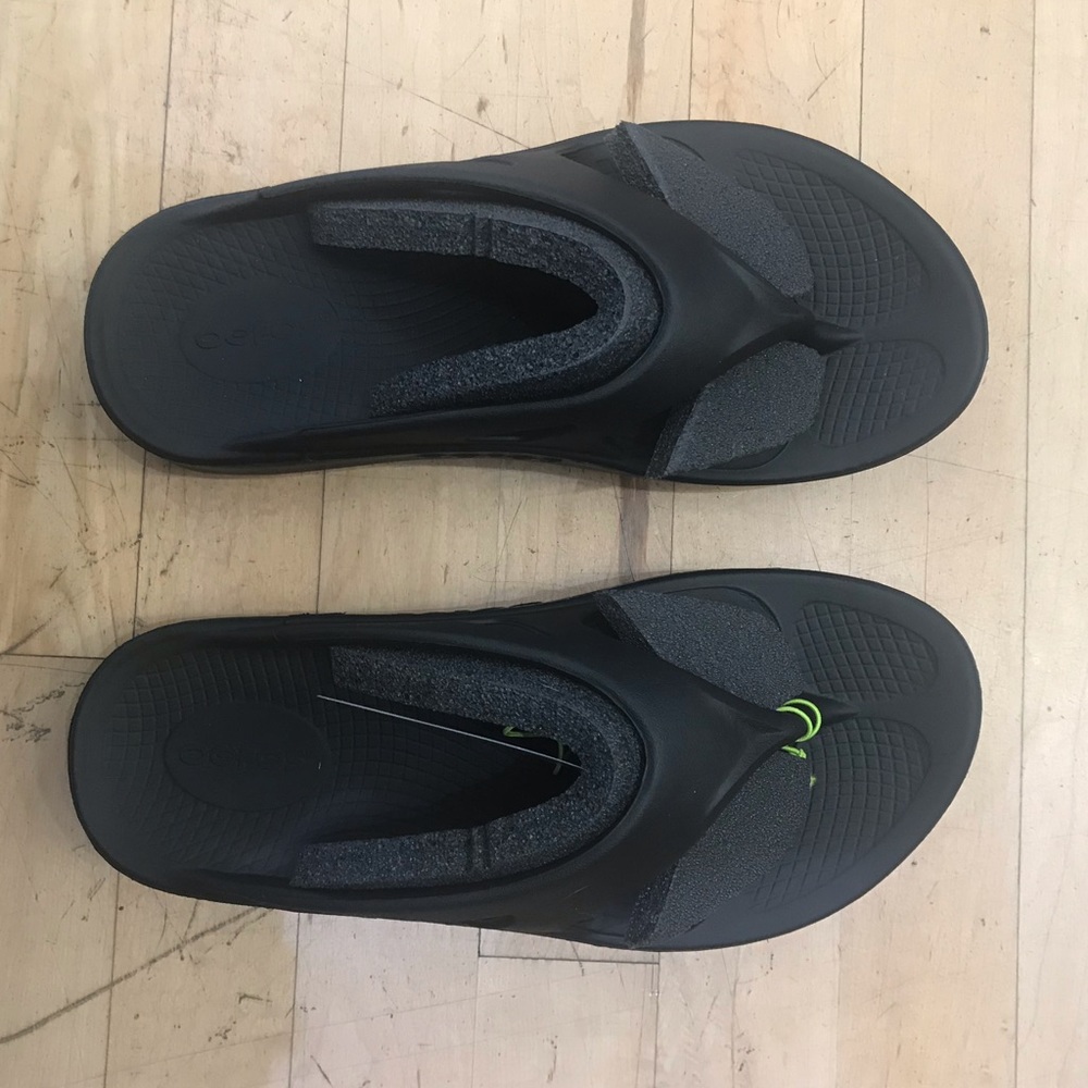 Oofos Ooriginal Thong Unisex Black